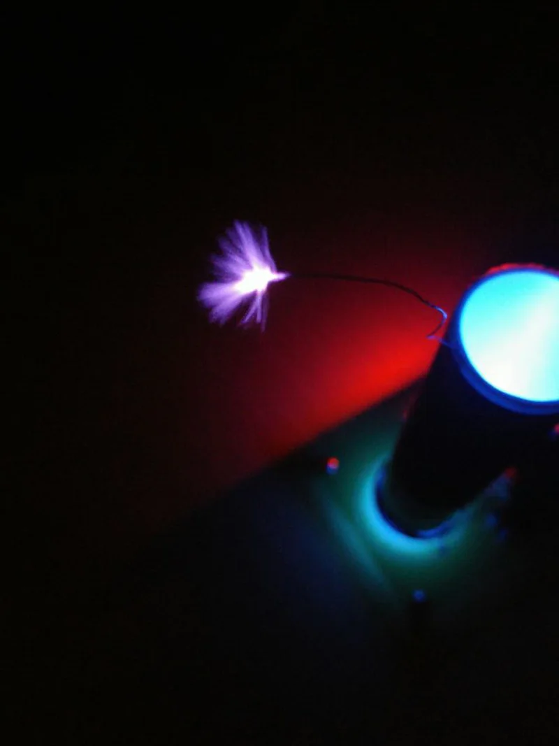 Мини плазменный динамик с катушкой Тесла Arc громкоговоритель музыка катушка Tesla