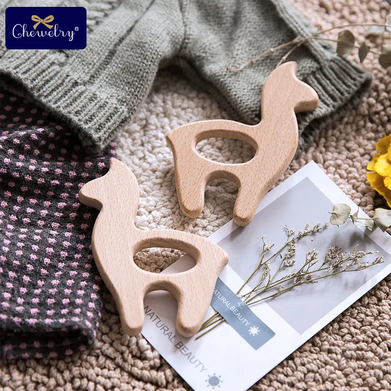 Деревянный Прорезыватель для зубов 10 шт. детский кактус сделай сам соски зажим