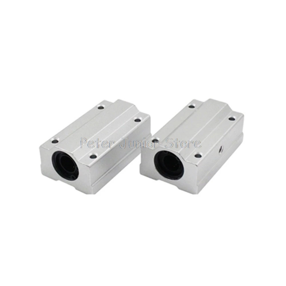 4pcs/lot SC8LUU SCS8LUU 8mm Linear Ball Bearing Block CNC Router pillow for XYZ