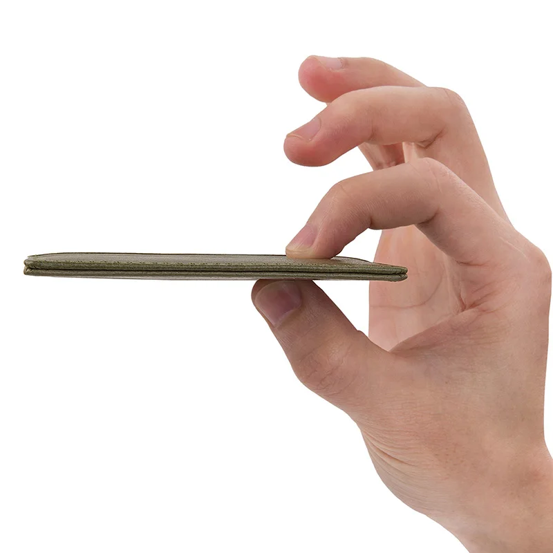 J.M.D тонкий держатель для кредитных карт из натуральной кожи мужской маленький