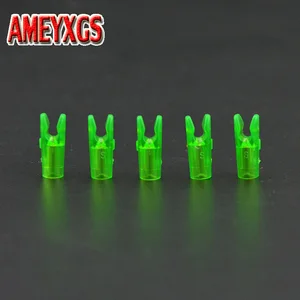 3050100 шт., пластиковая шпилька в виде стрелки для стрельбы из лука, для idмм, алюминиевая Шпилька, стрелочный вал, охотничий аксессуар