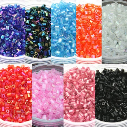 Оптовая продажа стеклянные чешские бусины 800 шт./лот (около 25 г) 2 мм прозрачные