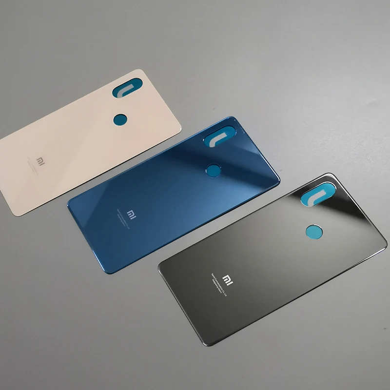 100% оригинал Xiaomi mi 8 SE задняя крышка аккумулятора чехол 3D стекло дверь корпус