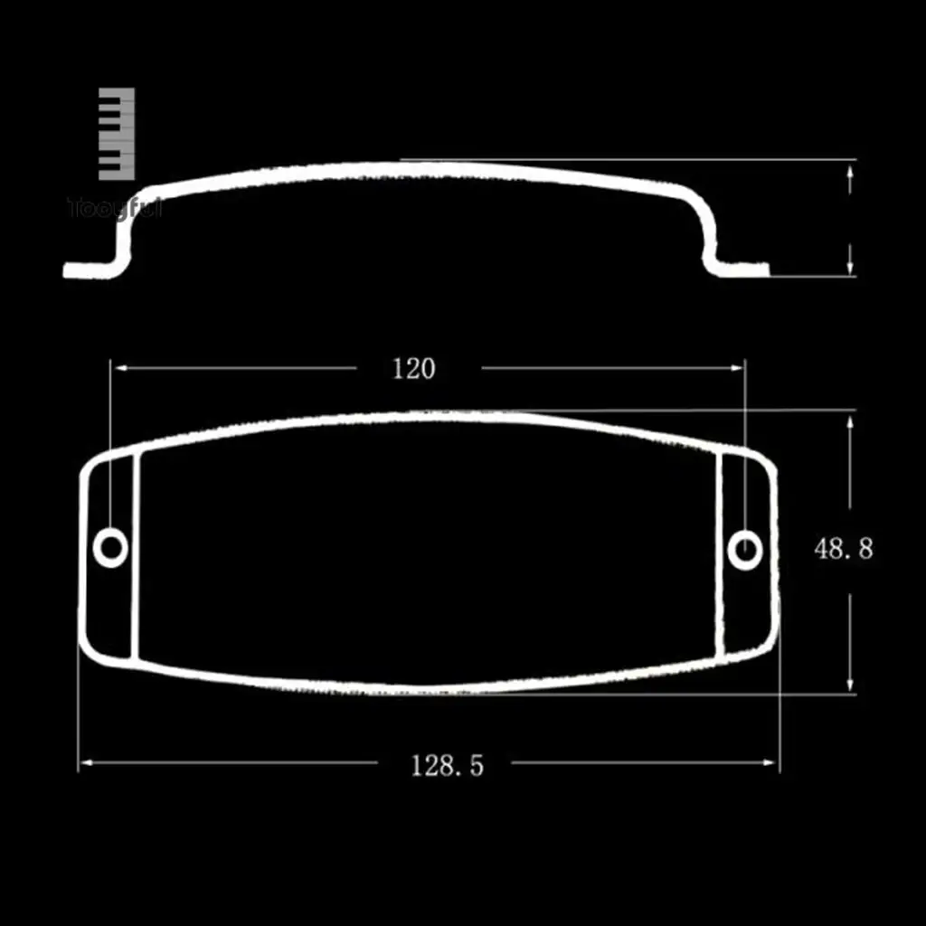 Защитная крышка звукоснимателя для джазовой бас-гитары | Спорт и развлечения