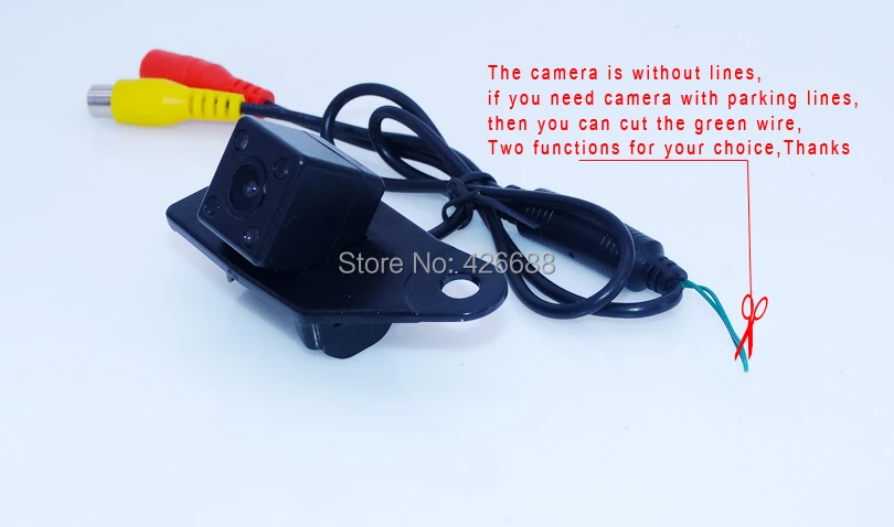 Цветной автомобильный монитор заднего вида с TFT ЖК дисплеем 4 3 дюйма парковочный +