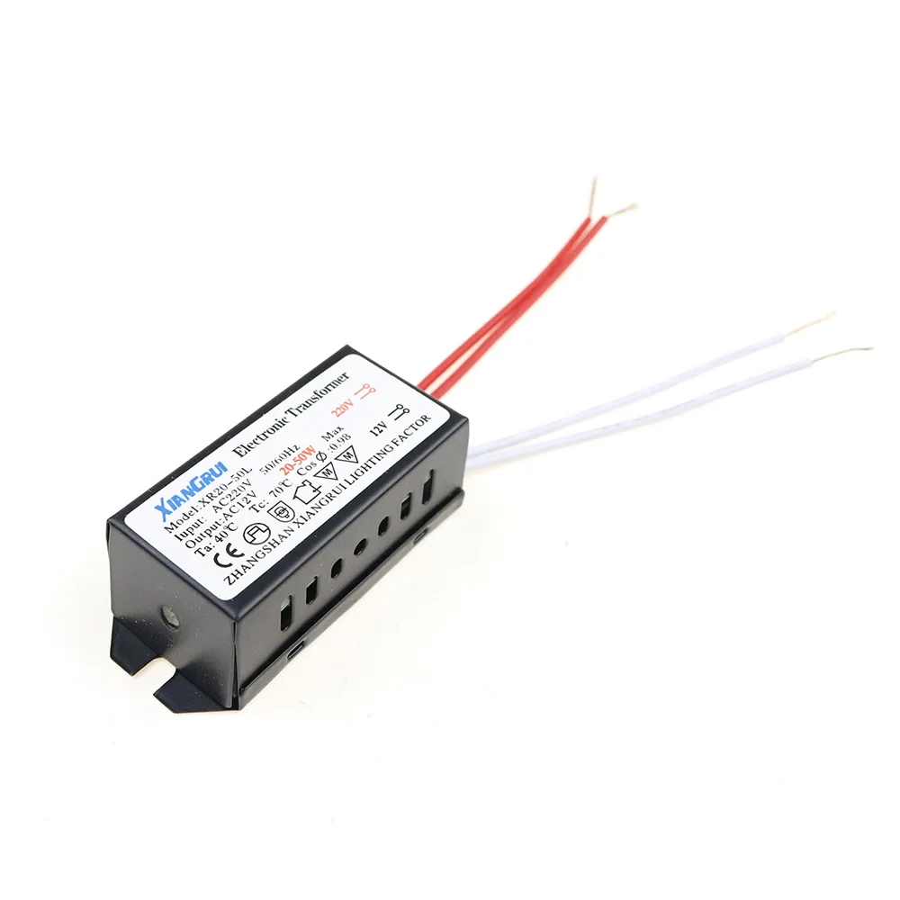 Электронный трансформатор галогенная лампа с защитой от короткого замыкания 220 В