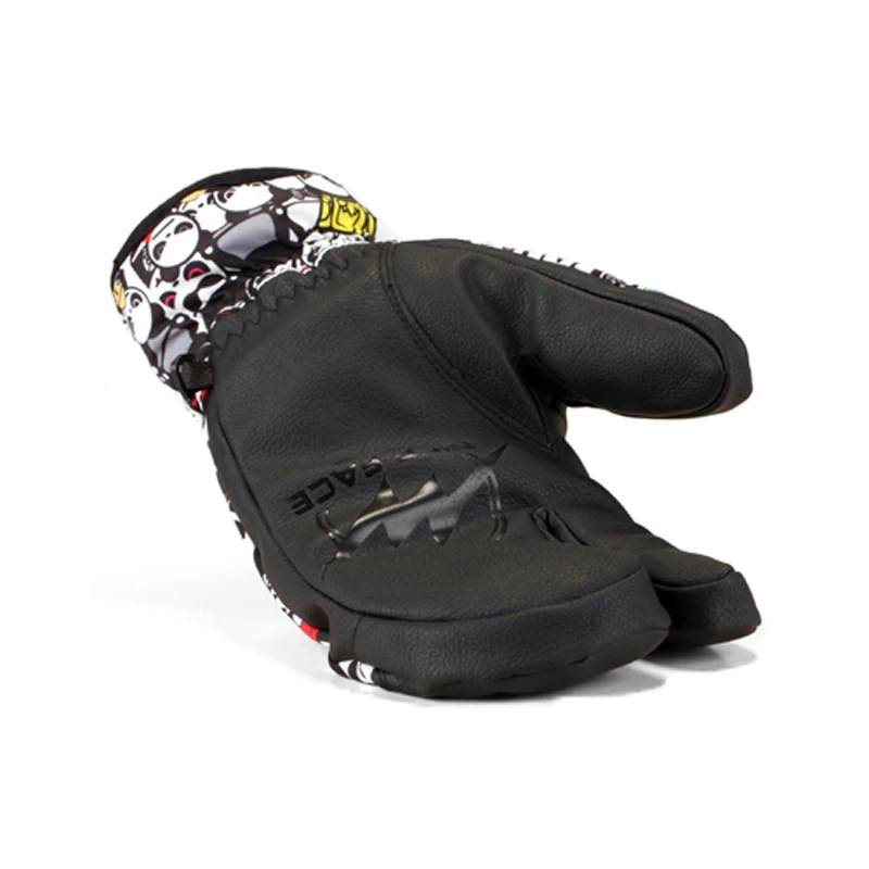 

Multi colors Winter professional snowboard gloves cartoon patterns Windproof waterproof ski gloves outdoor thermal snow gloves75
