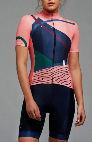 Женский комплект для велоспорта Лето MTB Дорожный велосипед Велоспорт Джерси