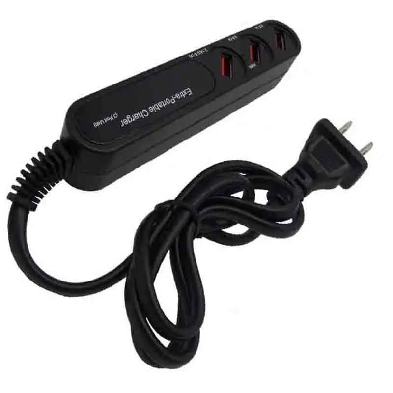 Удлинитель питания США/ЕС 3 порта многофункциональная дорожная розетка 2 1 А USB