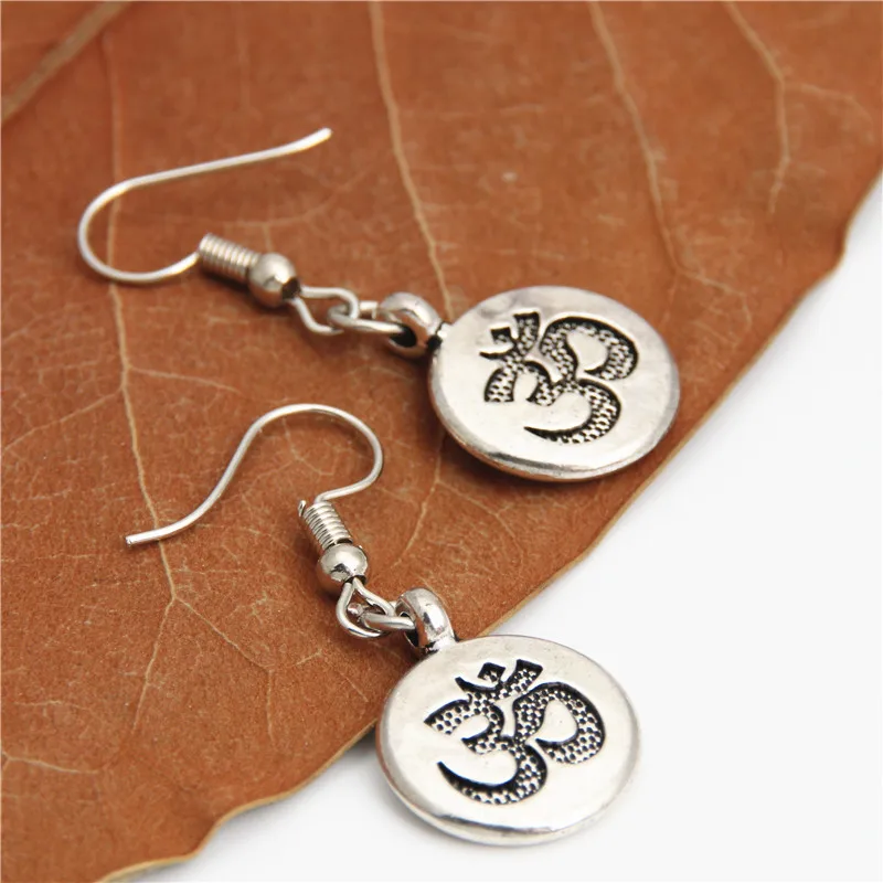 1 пара религиозных сережек цветок жизни ювелирные украшения для йоги Аравия