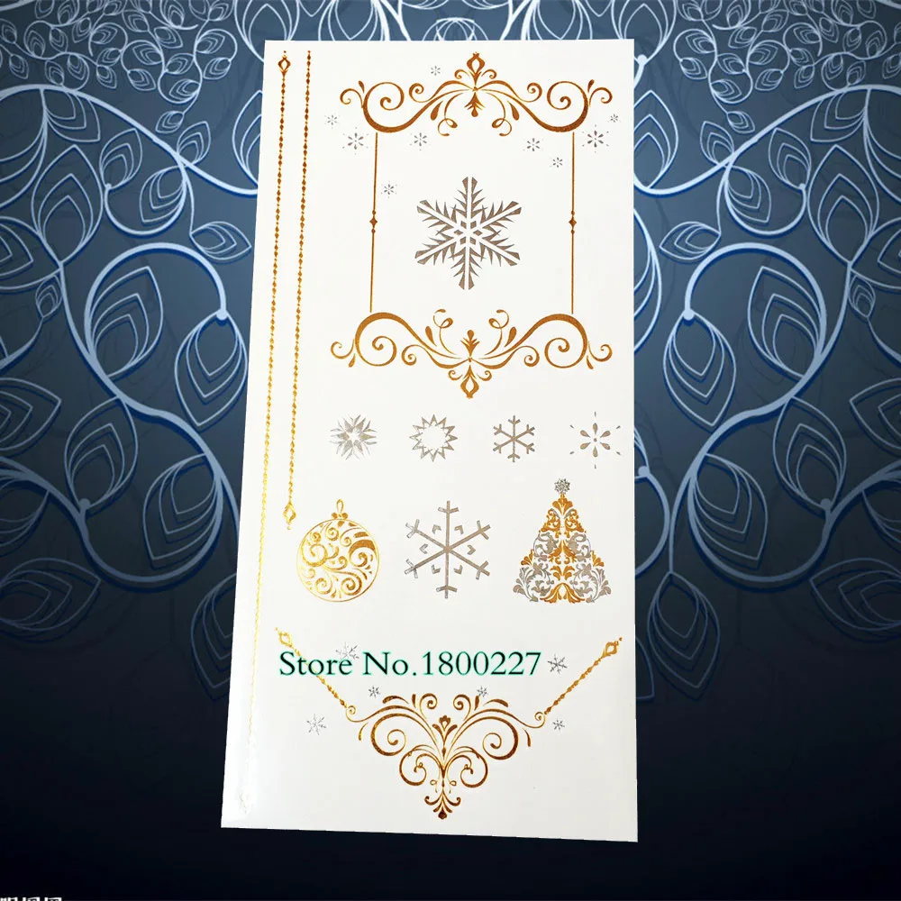 1 шт. Блестящий женский браслет из хны тату кружевной PL19 Золотая Корона меч Сфинкс