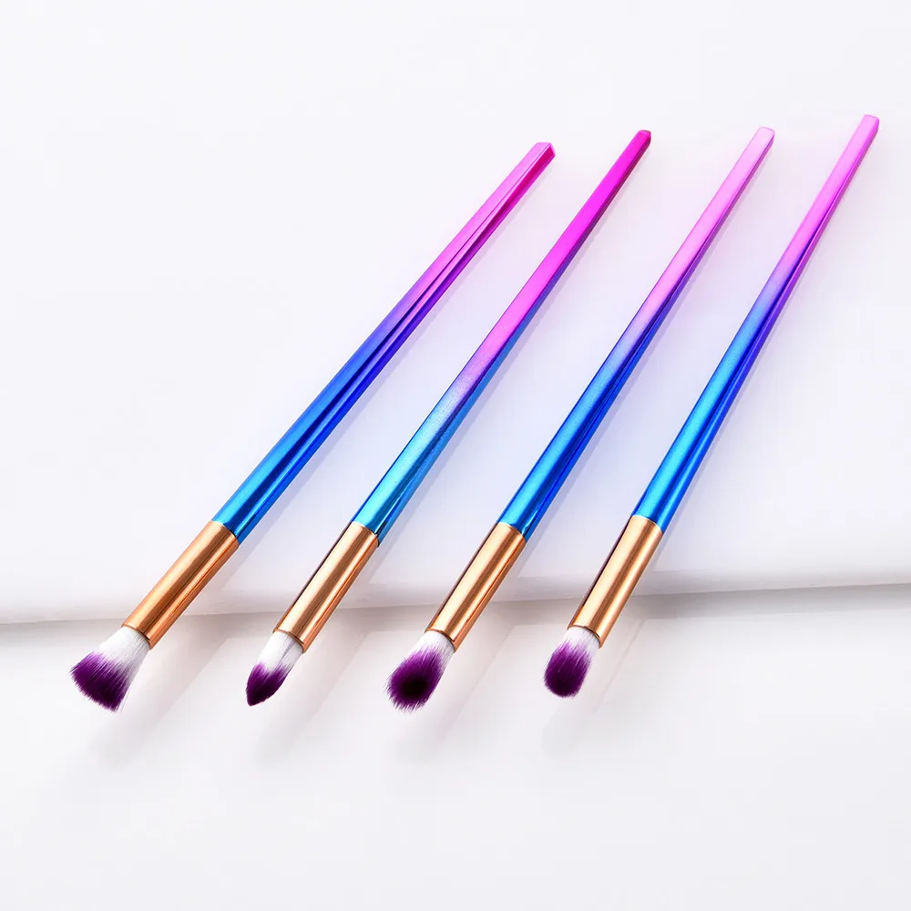 4 шт. Профессиональные кисти для макияжа Набор пудры кисть глаз инструмент