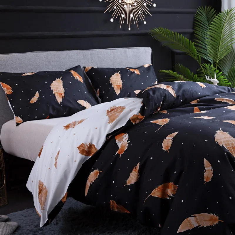 Одеяло постельные принадлежности Белый пододеяльник с наволочкой велосипед