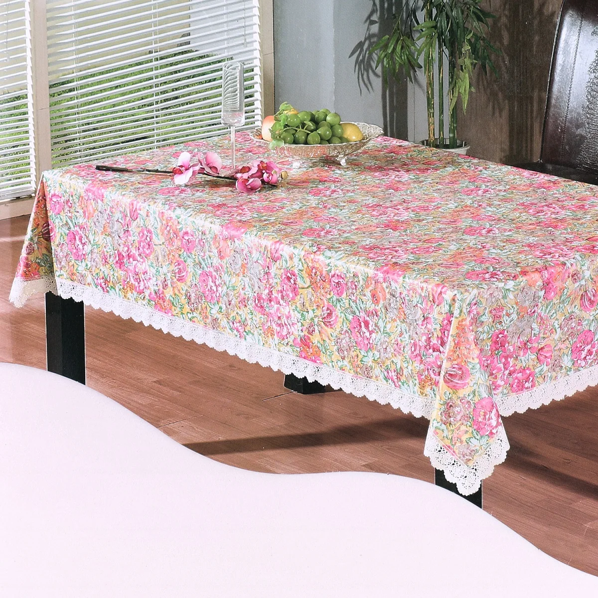 140x180cm PVC Table Cloth Waterproof Oil-proof Dining Tablecloth Table Cover Overlay Rectangular banquet Party hotel Decoration