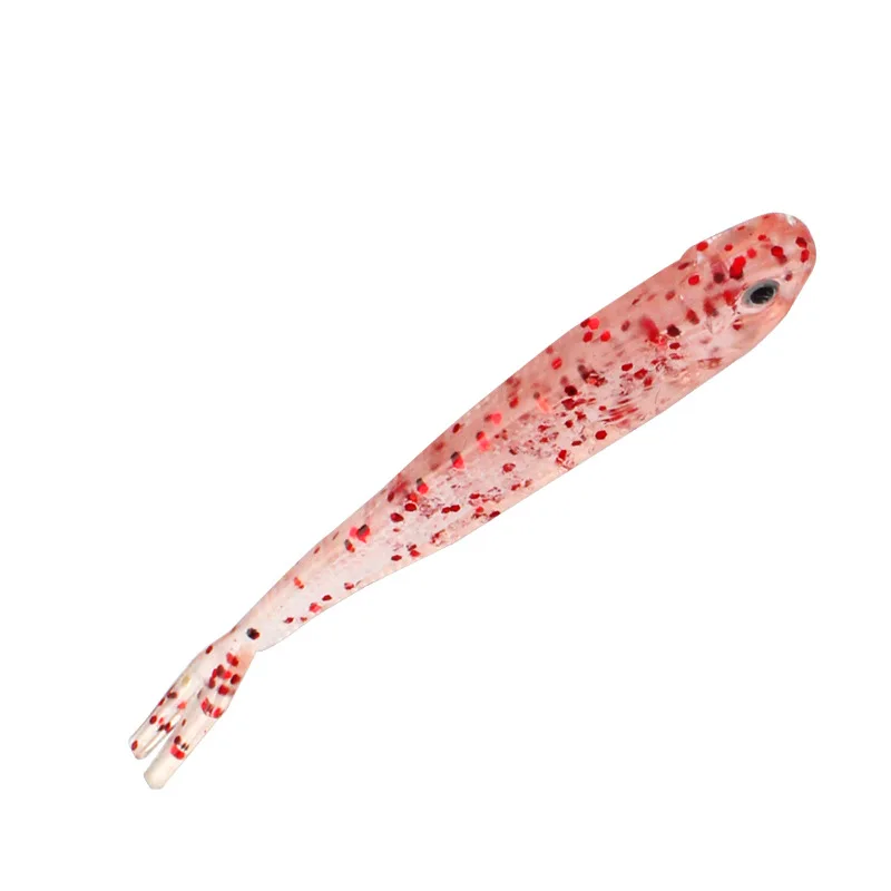 5pcs Soft Lure Silicone Swimbaits 2.5g 7.5cm isca Artificial Worm pesca Bait Fish Wobblers Bass Carp Flying Fishing | Спорт и