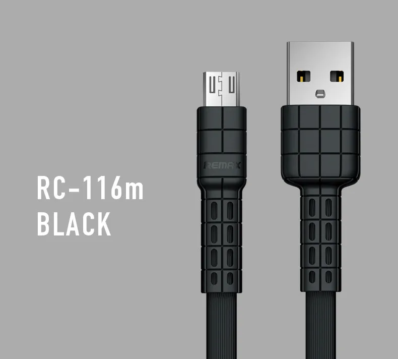 Remax Micro USB для iPhone Тип C Дата-кабель для зарядки плоский металлический зарядный кабель 2.4A прочный Быстрый зарядное устройство кабель для Iphone huawei
