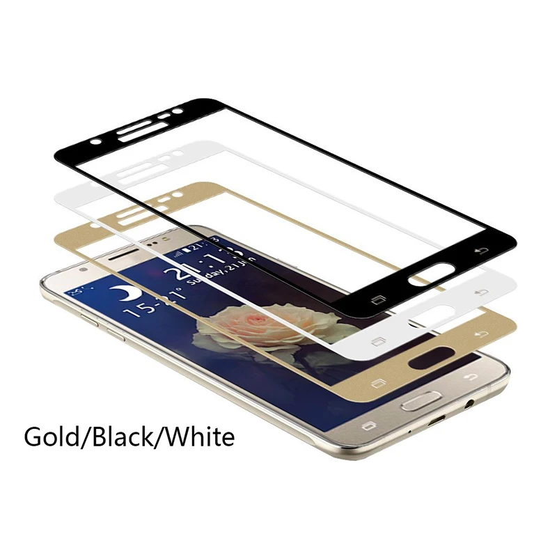 Voguery полное покрытие экрана протектор для Samsung Galaxy J5 J7 2016 Полное 9H HD прозрачное