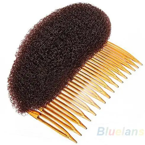Hair Styler Volume Bouffant Beehive Shaper Roller Bumpits Bump Foam On Clear Comb Xmas Accessories 03E9 |