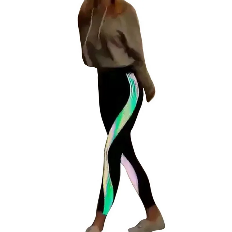 HEFLASHOR Для женщин леггинсы сетчатый в готическом стиле дизайн Фитнес BodybuildingTrousers брюки черные узкие брюки, спортивная одежда женский новинка, Толстовка для занятий в тренажерном зале, леггинсы