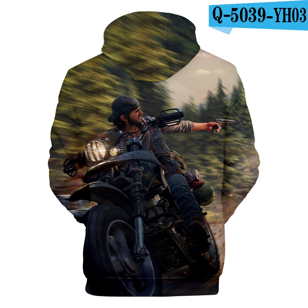 3D back Новая игра, мужские/женские толстовки с капюшоном, толстовка с принтом дней, коллекция года, модные топы в стиле хип-хоп, XXS-4XL - Цвет: 3D back