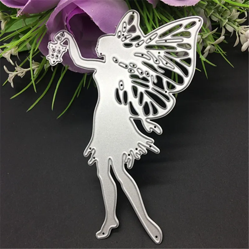 Светильник вая летящая фея с лампой металлические режущие штампы фотоальбом