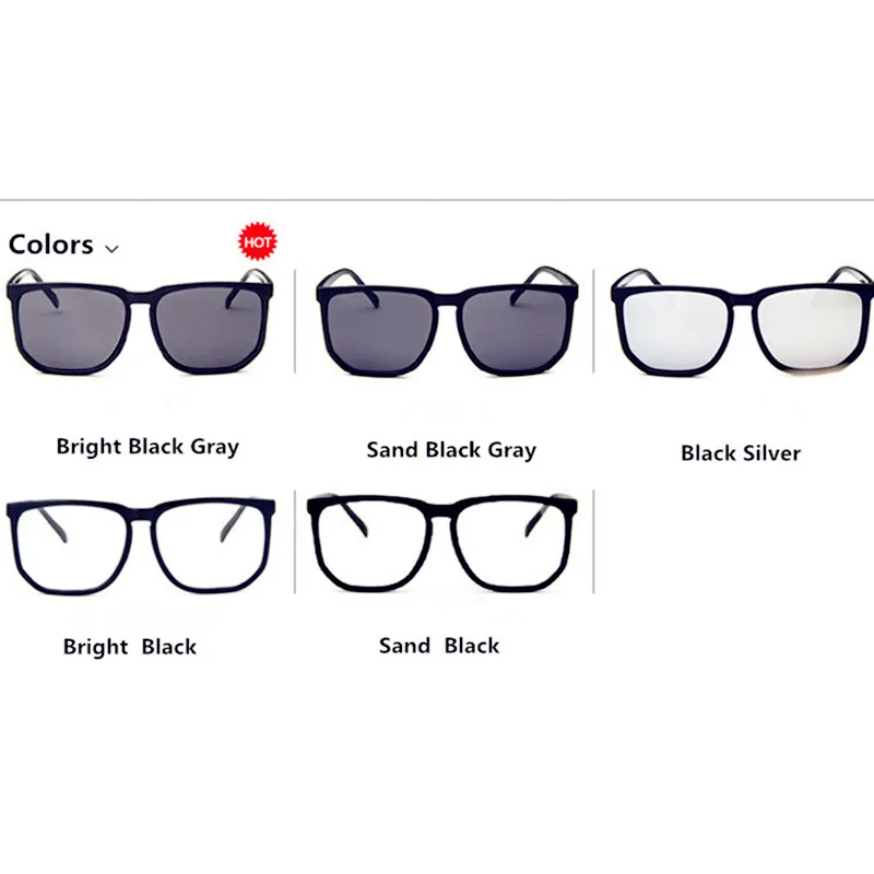 Женские квадратные солнцезащитные очки Lunette Soleil Femme большие размеры Ретро стиль