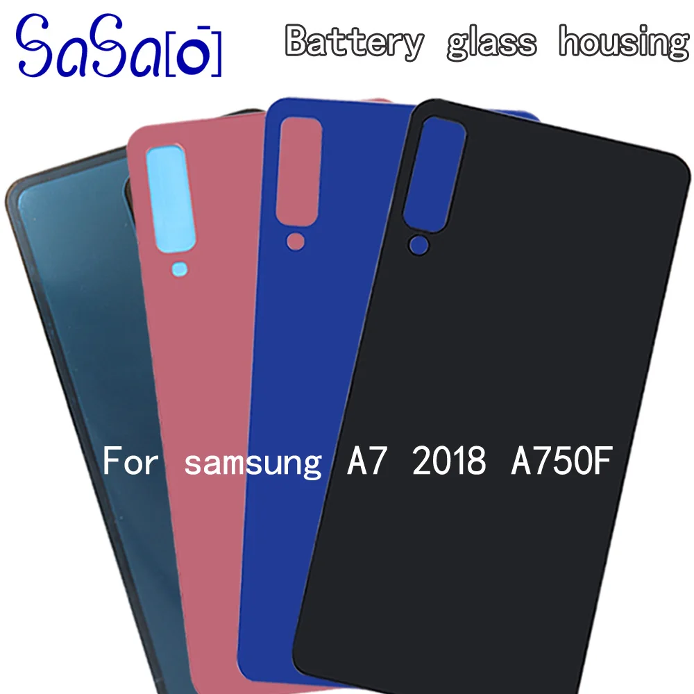 Запасные части для задней крышки корпуса Samsung Galaxy A750 A750F A7 2018 50 шт.|Корпусы и рамки