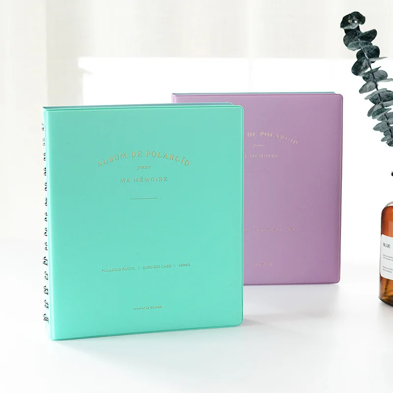 Альбом для фотографий 120 карманов мини альбом карамельного цвета в стиле книги 3