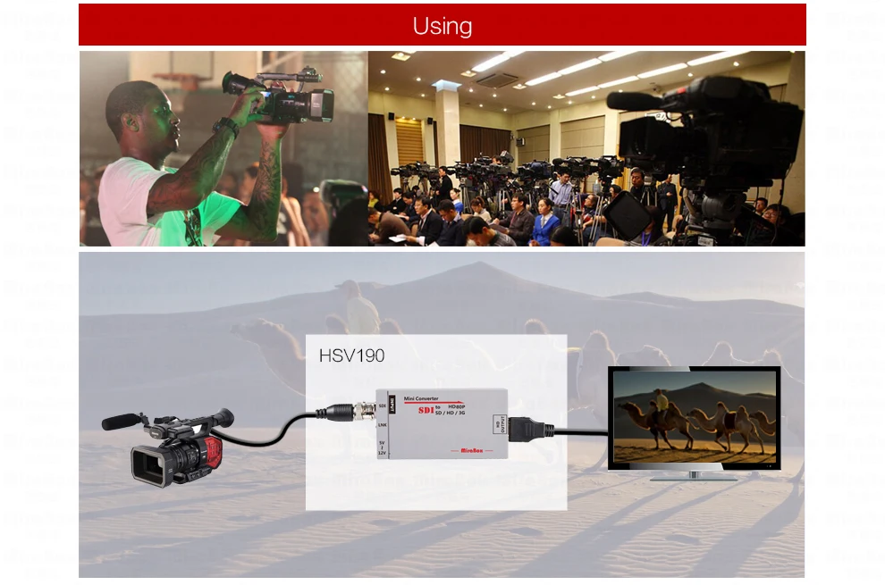 1080P Мини 3g SDI в HDMI конвертер с аудио для HD камеры SDI в HDMI видео конвертер мини коробка поддержка SDI/3g/HD SDI сигнала
