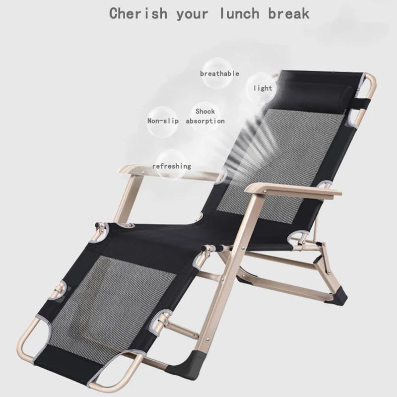 

Four seasons use new folding chairs lunch break chairs office small beds folding beds recliner beds personal simple and ver