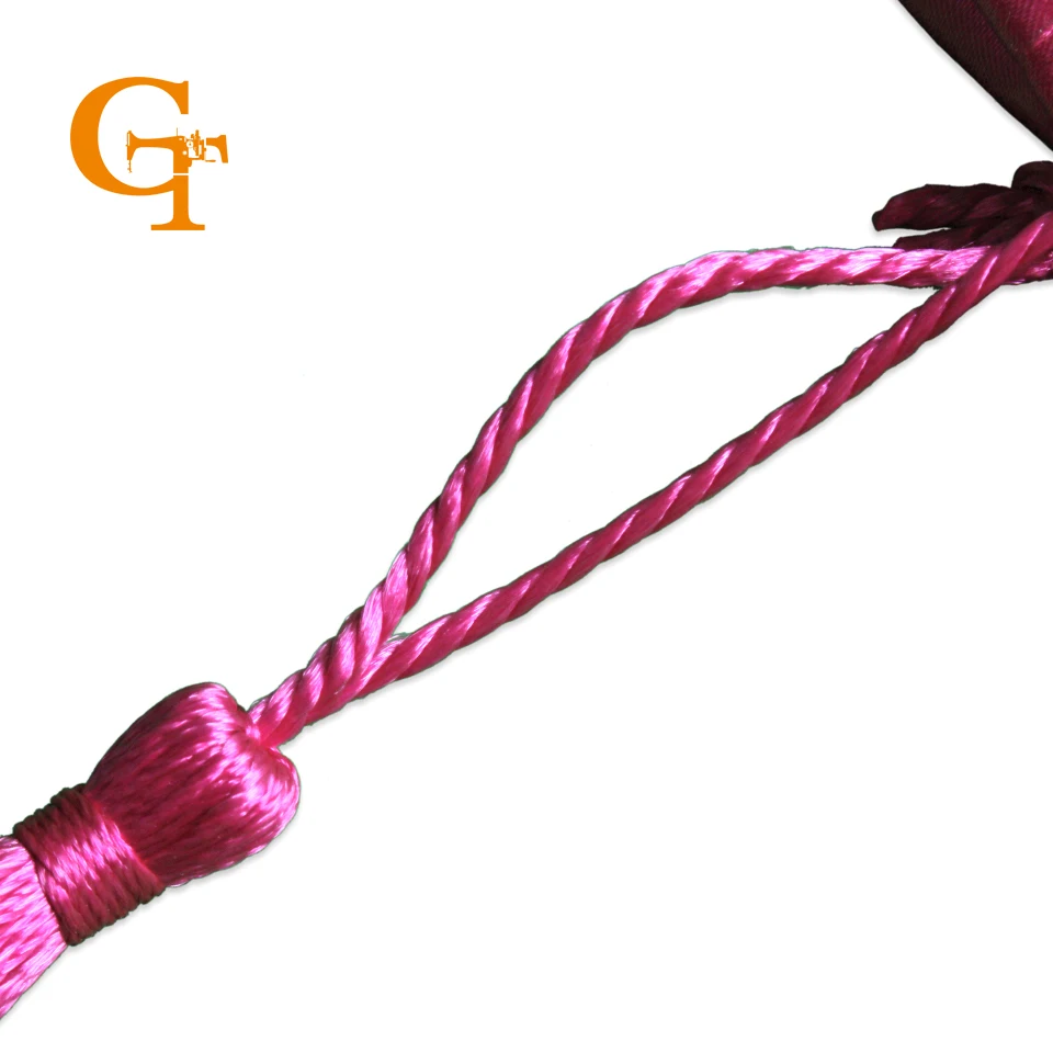 Натуральные волосы в пучке атласные упаковочные мешки с кисточкой роскошные 4