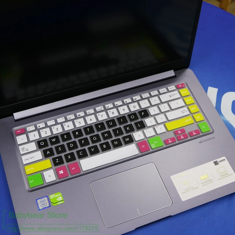 Защитная обложка для клавиатуры крышка 15,6 дюймов для Asus Vivobook S15 X510 X510Uq X510Ua X510Ur X510Uf X510U S5100Ua S510U 15 дюймов