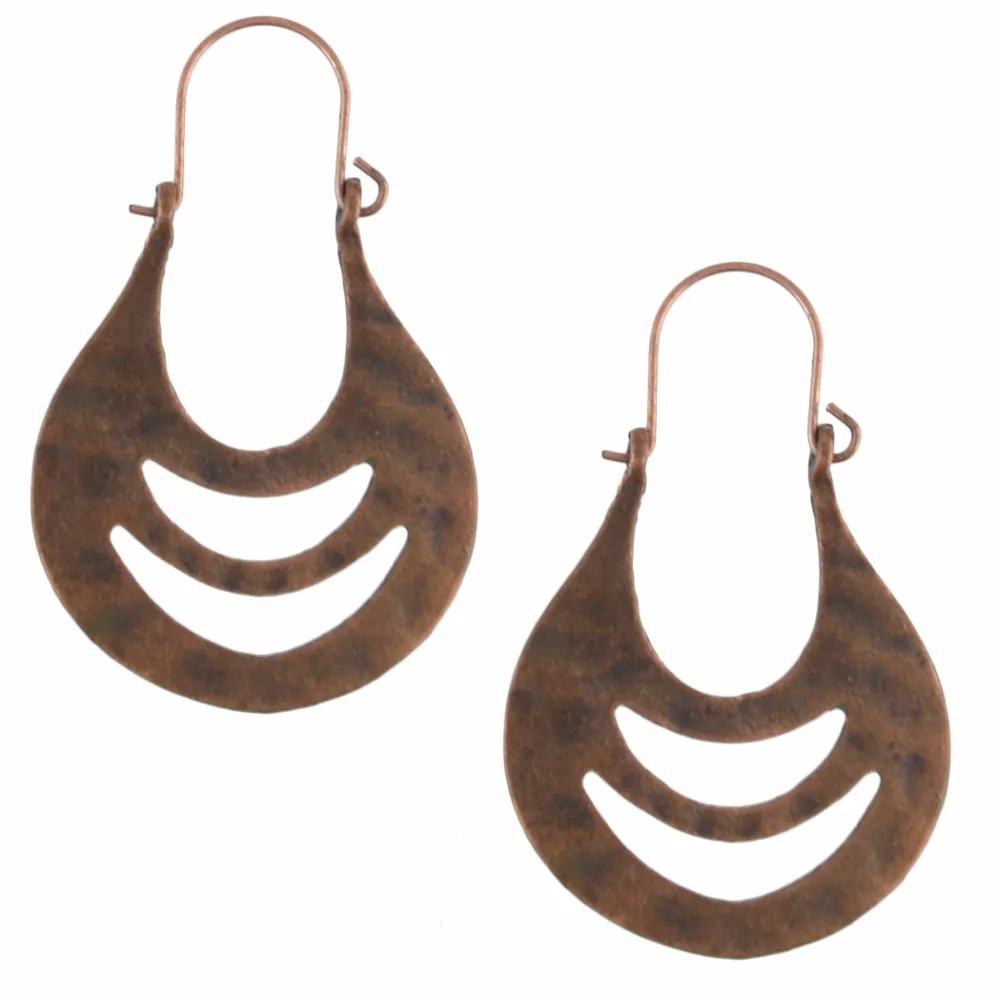 Индийские ювелирные изделия женские серьги ручной работы античная бронза в