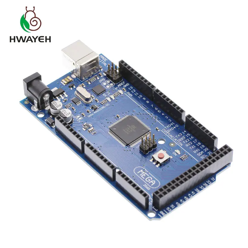 МЕГА 2560 R3 плата 2012 официальная версия с ATMega 2560 ATMega16U2 чип для Arduino интегрированный драйвер с оригинальной розничной коробкой