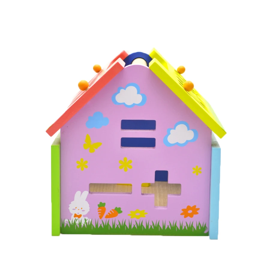 Chanycore Детские Обучающие деревянные игрушки геометрические формы цифровые блоки