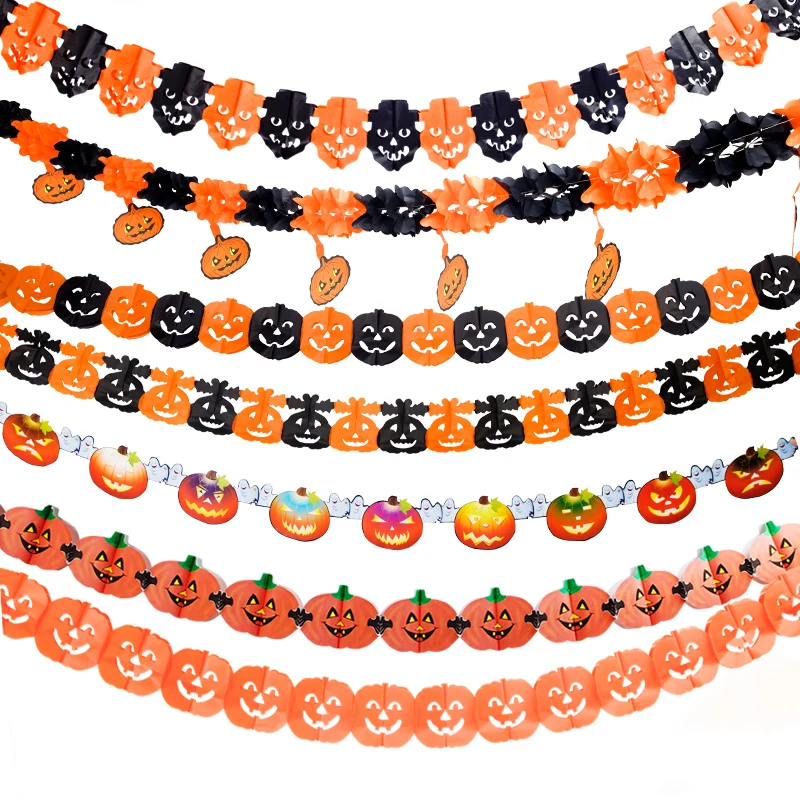 20piece/lot shipping Halloween string flowers Bar scene decoration Arrangement of props Pumpkin pumpkin | Дом и сад