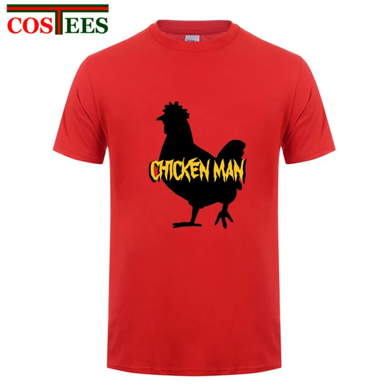 Camiseta Masculino Cock man Футболка homme Chicken Man мужская hombre забавная футболка с рисунком