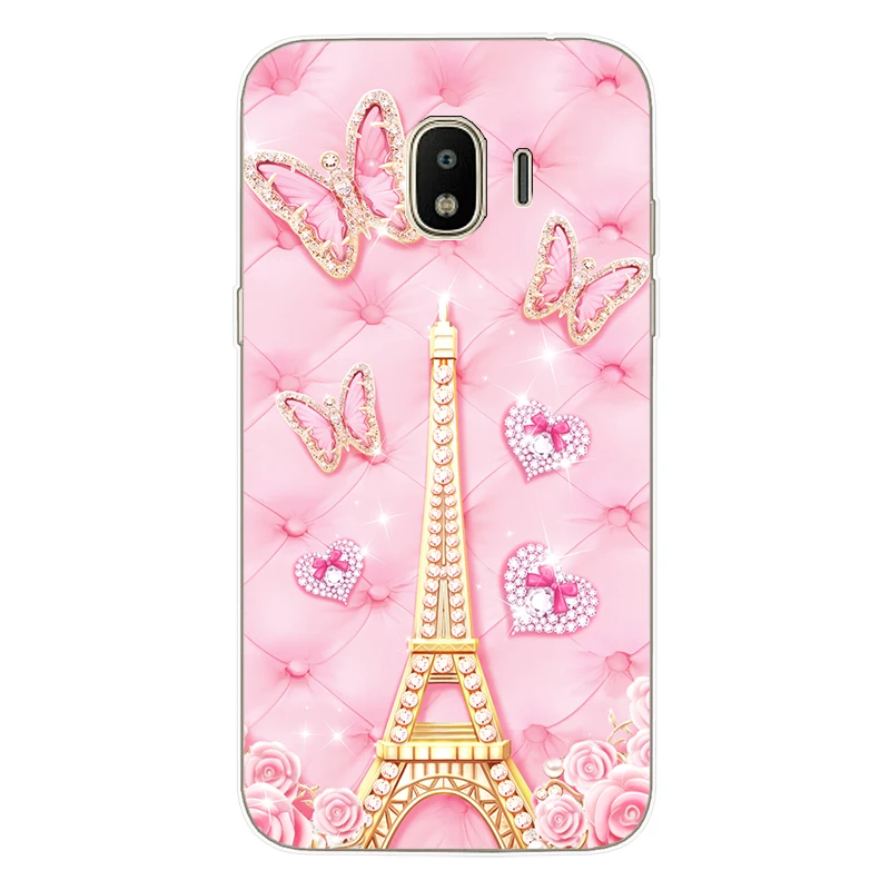Силиконовый чехол для Samsung Galaxy J2 2018 pro J250F милый мягкий с принтом J 2 Pro Чехлы бамперы