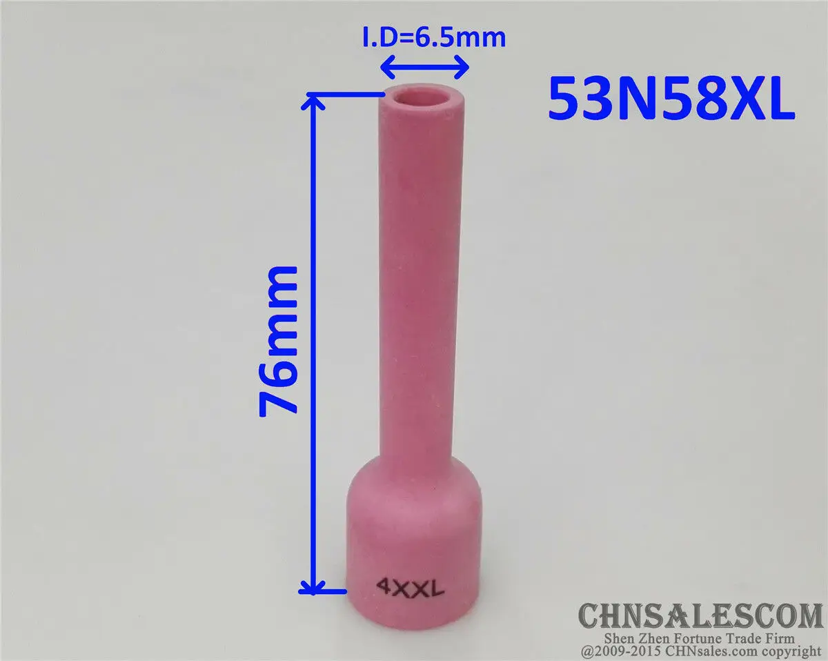 CHNsalescom 20 шт TIG сварочный факел Набор для газовых линз WP 17/18/26 серия WL15 76 мм