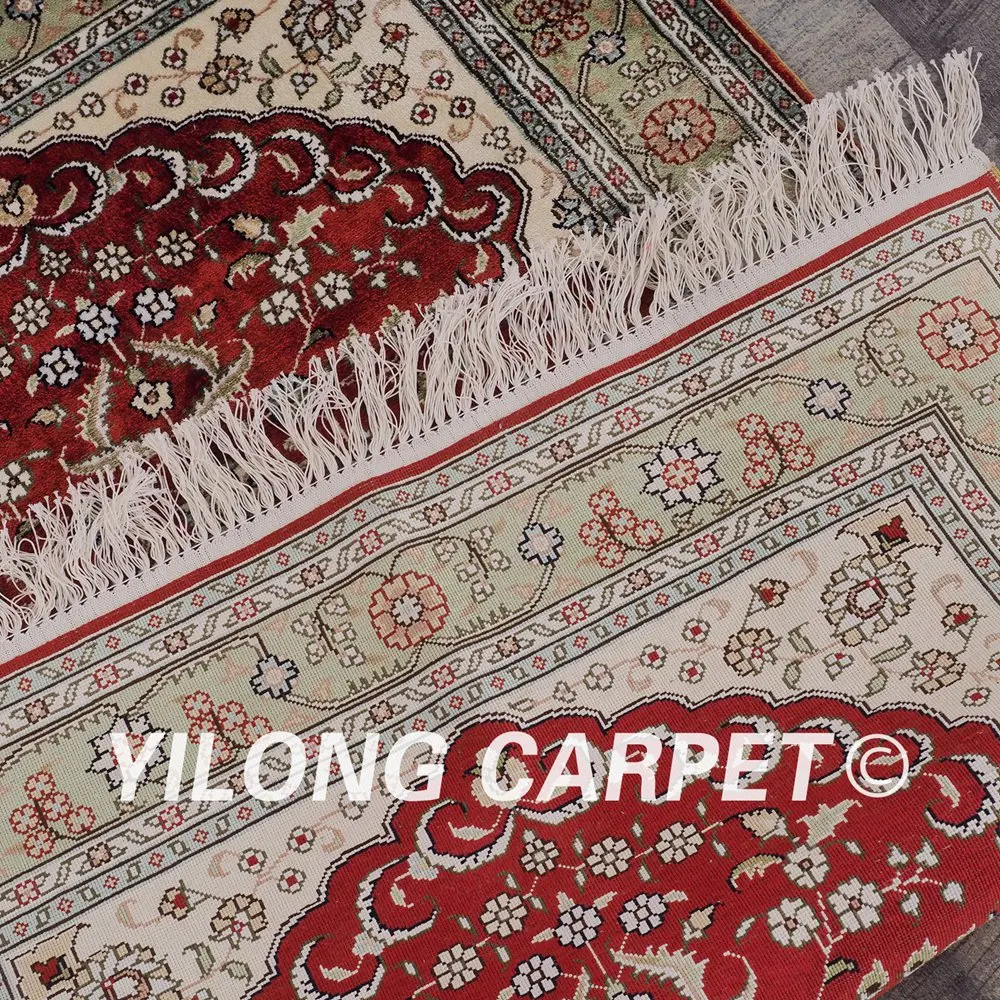 Традиционный персидский дизайнерский коврик ручной работы YILONG 2 5 'x 4' прочный
