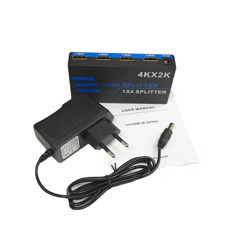 

Hdmi сплиттер Full Hd 1080P видео Hdmi переключатель 1x4 4 4 порта концентратор 4K x 2K двойной дисплей для Hdtv Dvd Ps3 Xbox