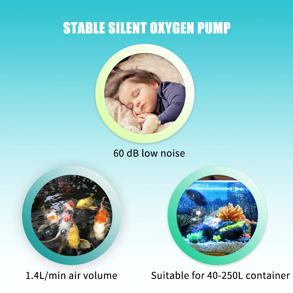Solar Oxygen Pump Fish Tank Oxygenator Aquarium Oxygen Aerator Pond Aerator Air Pump with Aquarium Oxygen Pipe Air