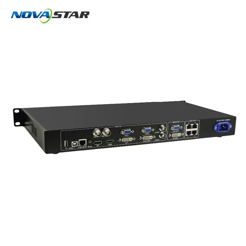 Nova star полноцветный светодиодный дисплей 2 в 1 видеопроцессор VX4S VX4U 4 LAN порты вывода 2,3 миллионов пикселей nova scaler и splicer