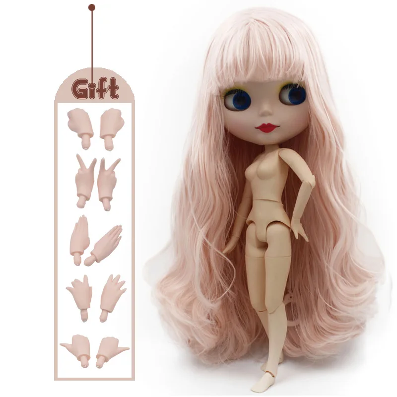 Hands NO.5 Заводская кукла Neo Blyth, матовое лицо, 1/6 BJD, шарнирная кукла Blyth, куклы для девочек, игрушки для новорожденных детей 5 - Цвет: Hands NO.5