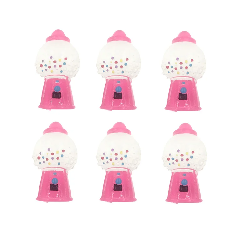 

Кабошон из смолы, 10 шт., кавайный розовый жевательный аппарат для скрапбукинга, 18 х30 мм