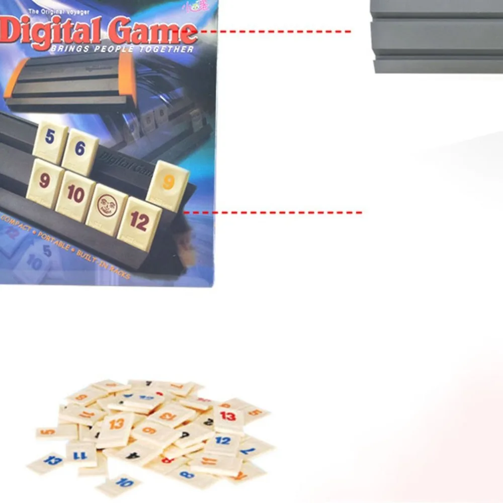 Забавная игра-головоломка Israel Mahjong быстро движется Rummy плитка Семейная Игра Путешествие версия классическая настольная игра