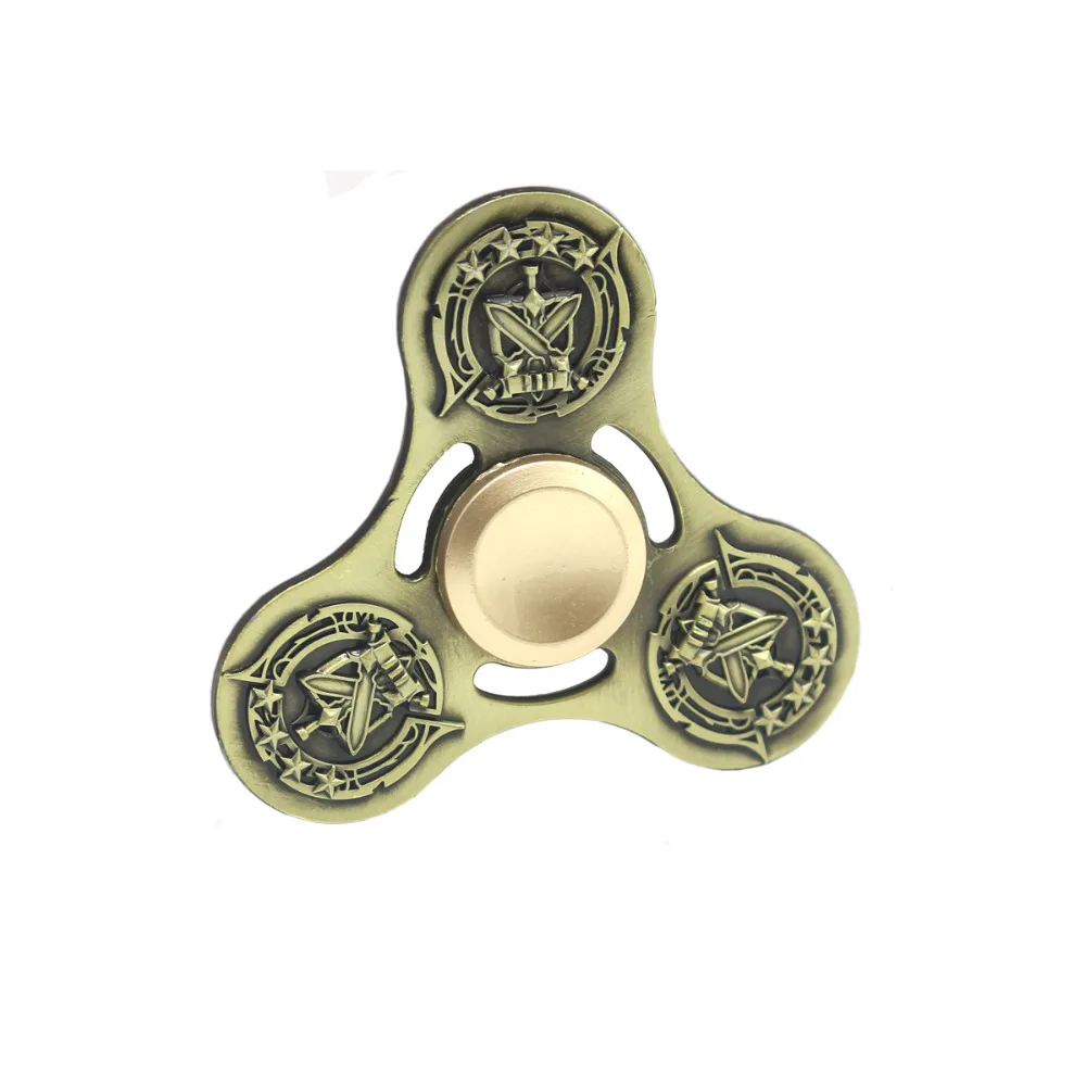 1 шт. Металл меч палец руки Spinner колеса EDC Треугольники Непоседа беспокойство