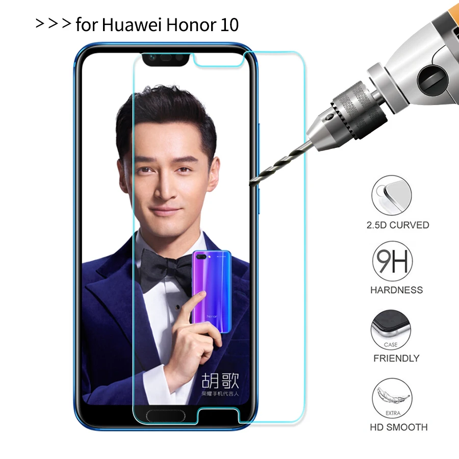 

Закаленное стекло для Huawei honor 10, Защитная пленка для экрана телефона, закаленное стекло для Huawei honor 10