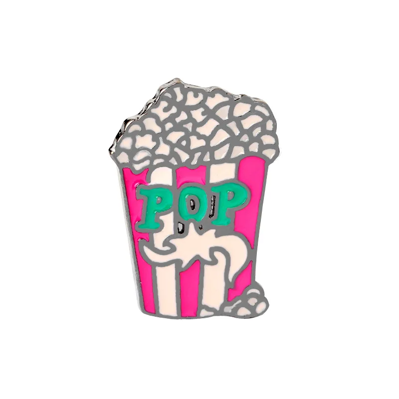 Женская эмалированная брошь на булавке для рюкзака и джинсов в форме мороженого