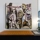 Минималистичная Настенная картина Пабло Пикассо, плакат и печать на холсте, декоративные картины для офиса, гостиной, домашний декор